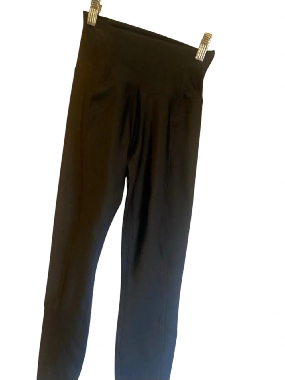 NWT Alo Yoga Airlift 7/8 Fine Line Legging BLACK Size:XXS